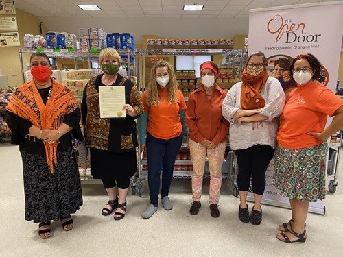 The Open Door Team Hunger Awareness