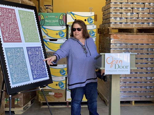 Ann-Margaret Ferrante Thank You stamp